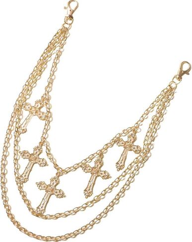 Layered Pants Chain for Men Women Punk Chain Hip Hop Jewelry Clothing Accessories Vintage Jeans Chains in Saudi Arabia
