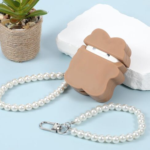 2 PCS Pearl Keyring Lanyard Faux Pearl Keychain Straps Pearl Wristlet key chain chain relegant pres in Saudi Arabia