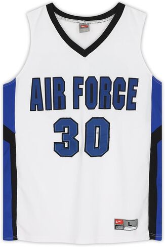 Air Force Falcons Team-Issued #30 White and Jersey from the Basketball Program - Size L - College Programs in Saudi Arabia
