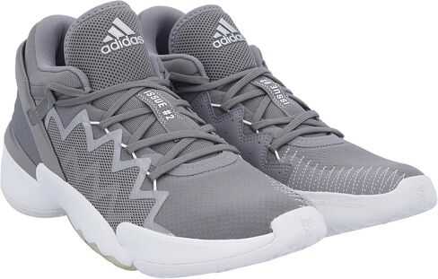 Kansas Jayhawks Team-Issued Gray Don 2 Adidas Shoes from the Basketball Program - Size 14.5 - College Programs in Saudi Arabia