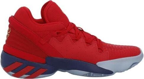 حذاء Don 2 Adidas الذي أصدره فريق Kansas Jayhawks من برنامج كرة السلة - مقاس 13.5 - برامج الكلية in Saudi Arabia