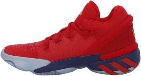 حذاء Don 2 Adidas الذي أصدره فريق Kansas Jayhawks من برنامج كرة السلة - مقاس 13.5 - برامج الكلية in Saudi Arabia