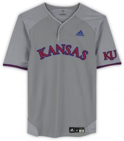 Kansas Jayhawks Team-Issued Gray Jersey from the Baseball Program - Size 40 - College Programs in Saudi Arabia