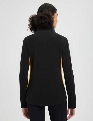Baleaf Fleece Quarter Zip Pullover Long Sleeve Tops Tops Bold Weathing Gearing Gear مع جيوب سحاب in Saudi Arabia