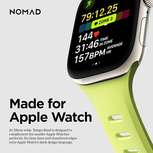 NOMAD Tempo Band Apple Watch Ultra 3 و2 Band، سوار رياضي لساعة Apple، متوافق مع السلسلة الجديدة 11، Ultra، 2 و3، السلسلة 1-11، وSE iWatch in Saudi Arabia