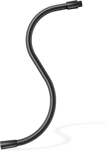 19-inch Gooseneck Microphone Holder Stand, Desktop & Wall Mounted, Heavy Duty Flexible Microphone Arm Stand with Flange Mount Base, Ideal for Podium, Studio, Lecture, Podcast, Gaming, Streaming in Saudi Arabia