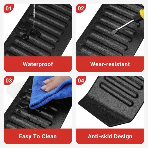 Hellet Rear Bumper Protector for Kia 2020-2025 Telluride Accessories Matte Black ABS Plastic Material Rear Bumper Guard Trim in Saudi Arabia
