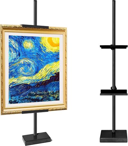 Adjustable Tabletop Easel Stand, 29" Picture Easels for Display Metal Picture Frame Holder Stand Table for Art, Photo in Saudi Arabia