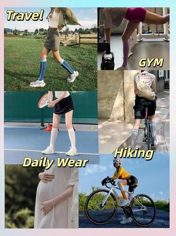 3 أزواج من الجوارب لدعم الركبة للنساء in Kuwait