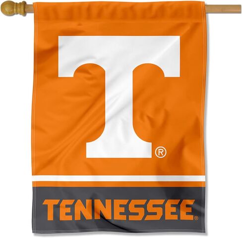 Tennessee Volunteers Wordmark Logo House Flag Banner in Saudi Arabia