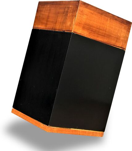 Wood Urn for Human Ashes | Border Engraved Rosewood Wooden Urns Large Size 200 Cubic Inches | Handcrafted Memorial Urns for Adults | Velvet Bag Included in Saudi Arabia