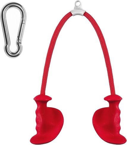 Tricep Rope Ergonomic Tricep Pull Down Attachment 36In - Rope Attachment for Cable Machine Pulley System Gym Home Triceps Rope Cable Attachment Workout Equipment in Saudi Arabia