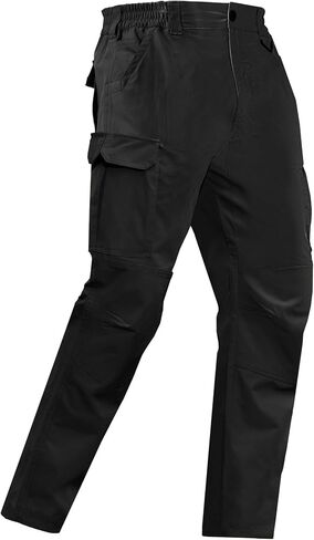 NATUVENIX Tactical Pants for Men, Ripstop Lightweight Cargo Work Pants for Men Water Resistant Mens Hiking Pants Outdoor in Saudi Arabia