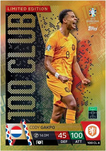 Topps Official Euro 2024 Match Attax - Mega Tin 3 - أيقونات عالمية، محايدة in Saudi Arabia
