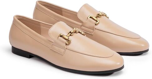 C.Paravano Loafers for Women,Penny Loafers Slip-ons Flats Shoes Comfortable Dressy for Business & Casual Wear, Round Toe Moccasin for Walking in Saudi Arabia