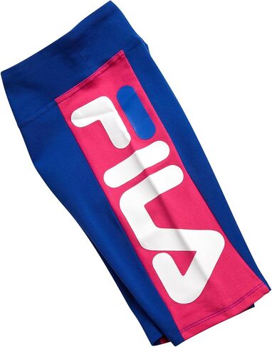 Fila Girls Bike Shorts - Soft Stretch Dance Tumbling Cartwheel Shorts for Girls - Kids Clothes for Gymnastics School and Play in Saudi Arabia