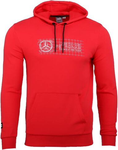 PUMA Mens Mapf1 Logo Hoodie Athletic Outerwear Casual Drawstring - Blue in Saudi Arabia