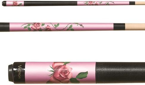 Vector Caliber C9 Rose, 2 Piece Maple Pool Cue - Includes 1x1 Soft Case in Saudi Arabia