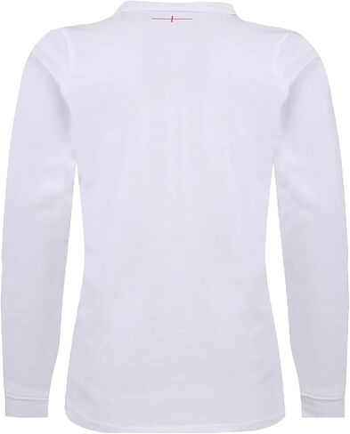 Umbro England RFU Women's Classic Long Sleeve Rugby Jersey, White in Saudi Arabia