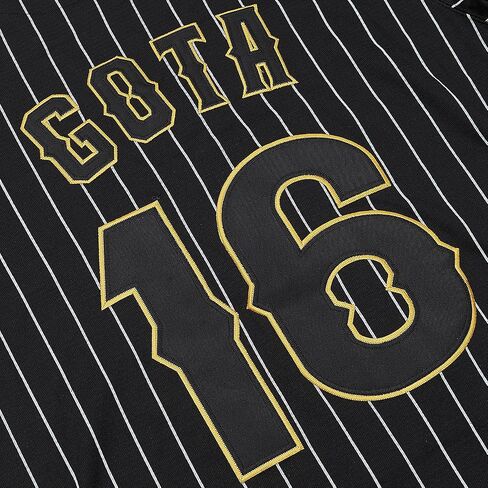 قمصان البيسبول الرجالية Gota #16 Japan Legend Hip Hop بأكمام قصيرة مخيطة in Kuwait
