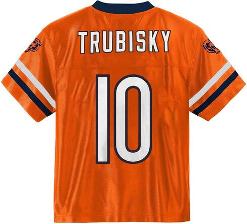 Outerstuff Mitchell Trubisky Chicago Bears #10 Orange Youth Player Alternate Jersey in Saudi Arabia