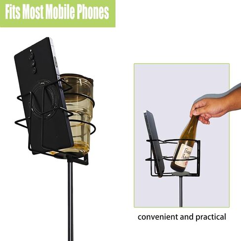 Outdoor Cup Holders Beach Metal Drink and Phone Holder,Portable Heavy Duty 4-Piece Beer & Beverage Stakes Set,Suitable for Oudoors Activitie,Camping & Picnics,Yard Party,Holds Cans,Bottles & Cups in Saudi Arabia