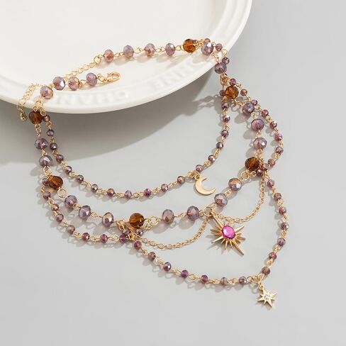 Rapunz Sun Necklace for Women Tangled Necklace Gold Sun Necklaces Opal Pendant Neckalces Healing Crystal Necklaces Christmas Trendy Jewelry in Saudi Arabia