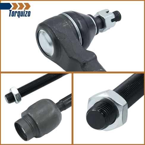 4PCS Front Inner & Outer Tie Rod End Kit for Kia Sedona 2006-2014, Hyundai Entourage 2007-2009 Replace# EV800299 ES800371 ES800372 in Saudi Arabia