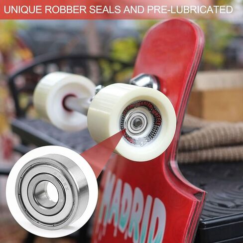 20 Pack Shield Bearings Pulley Bearing Wheel Skateboard Bearings in Saudi Arabia