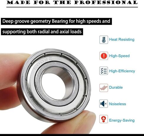 20 Pack Shield Bearings Pulley Bearing Wheel Skateboard Bearings in Saudi Arabia