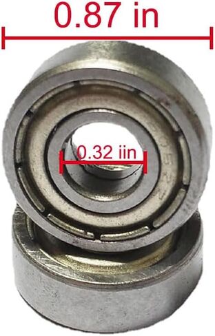 20 Pack Shield Bearings Pulley Bearing Wheel Skateboard Bearings in Saudi Arabia