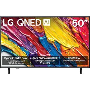 LG 50-Inch Class QNED AI 4K QNED82A Series Smart TV w/AI Sound, HDR10, 4K Super Upscaling, Filmmaker Mode, Wow Orchestra, Alexa Built-in (50QNED82AUA, 2025) in Saudi Arabia