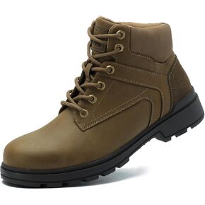 ANJOUFEMME Winter Hiking Boots Men Waterproof, Warm Work Trekking Boots for Men in Kuwait