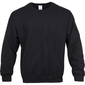 Gildan Adult Fleece Crewneck Sweatshirt, Style G18000 Black 5X-Large in Saudi Arabia