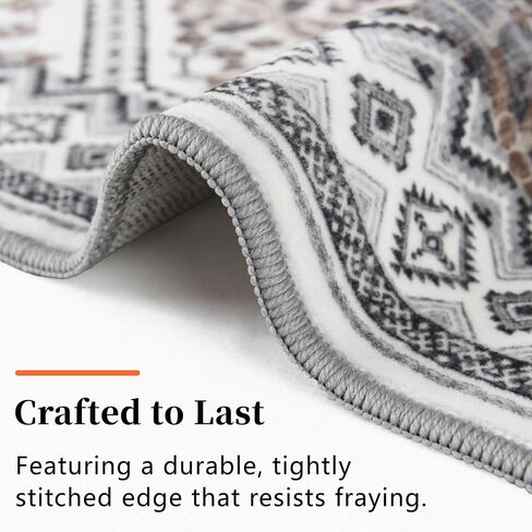 Boho Tribal Runner Rug- 2x6 Hallway Runner Brugs with non-slip backing boho buho prug pruge bruge for the present farmhouse breatmer bedroom- bleush blush- light blush in Saudi Arabia