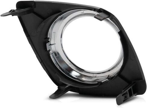 For Toyota RAV4 Fog Light Cover 2009 10 11 2012 Driver and Passenger Side Pair/Set | Black/Chrome | w/Fog Light Hole | Base/Sport Model | DOT Certified | TO1038129, TO1039129 | 521280R010, 521270R010 in Kuwait