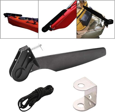 Colaxi Kayak Rudder، دفة الصيد المائية المصنوعة من النايلون والألياف الزجاجية العالمية القابلة للاستبدال، دعامة الدفة المائية، in Saudi Arabia