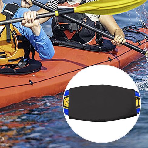 420D Kayak Cockpit Cover, 60 X 29 Inch Cockpit Square Waterproof Cover, for Indoor and Outdoor Storage, Black in Saudi Arabia