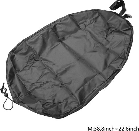 Kayak Cockpit Cover, 420D Oxford Fabric, Dust Sun Protection, Tear Proof, Seal Cockpit Protector for Camping Travelling in Saudi Arabia