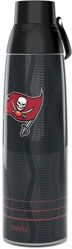 Tervis Venture Water Bottle NFL® Tampa Bay Buccaneers - Full Speed Triple Walled Insulated Tumbler Travel Cup Keeps Drinks Cold & Hot, 26oz, Stainless Steel in Saudi Arabia