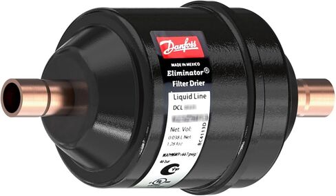 Danfoss ELIMINATOR 023Z5023 DCL 083S Hermetic Liquid Line Refrigerant AC Filter Drier, 3/8-inch Sweat Copper Connection, Solid Core Size 8 cu.in. in Saudi Arabia