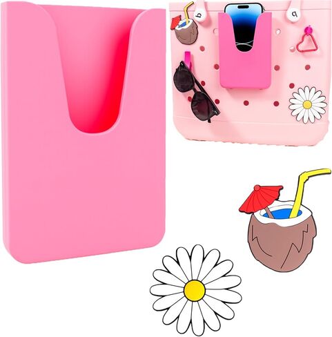 LETGO Silicone Phone Holder for Bogg Bag,Phone Case Holder Compatible with Bogg Bags,Bogg Bag Accessories Phone Holder in Kuwait