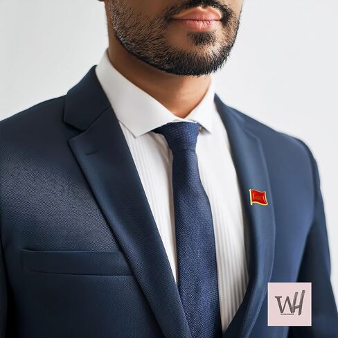 2 Pack African Shape Country Lapel Pin Badge + Flag brooch | African Emblem | Button Souvenir Cultural Pride in Saudi Arabia