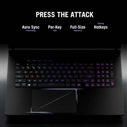 ASUS ROG Zephyrus 2024 16" OLED 240Hz Gaming Laptop, Intel Core Ultra 9 185H, 16GB DDR5x RAM, 1TB NVMe SSD, NVIDIA GeForce RTX 4070, Windows 11 Pro in Saudi Arabia