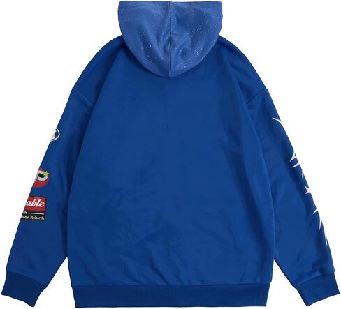 هوديس سولي هوكس للرجال الضخمة y2k zip up long leave sweatshirt stack in Saudi Arabia