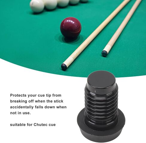 EVTSCAN Cuetec Cue Bottom Cover, Rubber and Aluminum Bumper, Lightweight and Portable, Cue Protection for Billiard Enthusiasts in Saudi Arabia