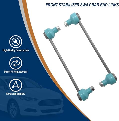 2PCS Front Sway Stablizer Bar Link Kit For Hyundai Accent 2012 2013 2014 2015 2015 2017 2018 ، Elantra 2011 2012 2013 2014 2015 ، Forte 2014 2015 2017 2017 - OE K750523 in Kuwait