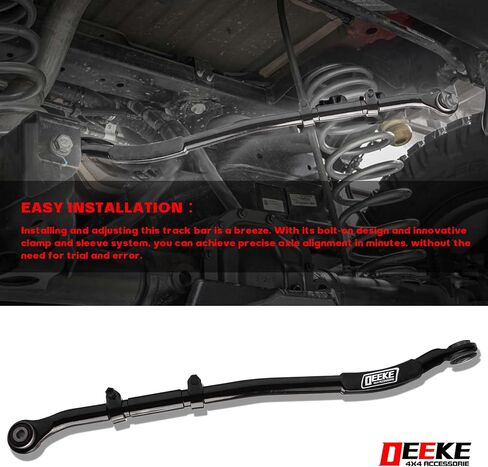 شريط مسار قابل للتعديل الأمامي المزور لرفع 0-5 "-متوافق مع 2014-2024 RAM 2500 4WD-31004 （Red） in Kuwait