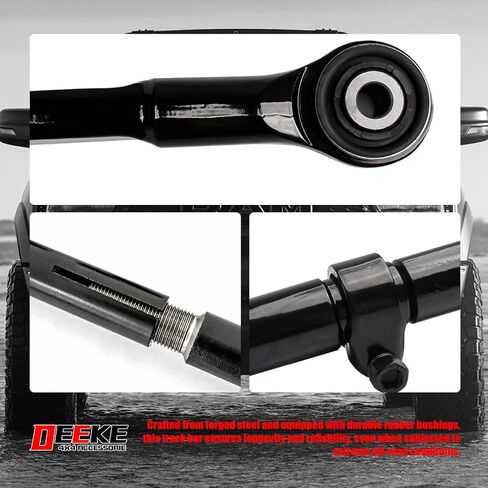 شريط مسار قابل للتعديل الأمامي المزور لرفع 0-5 "-متوافق مع 2014-2024 RAM 2500 4WD-31004 （Red） in Kuwait