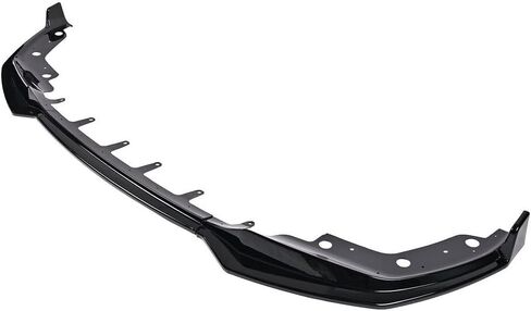 G20 M340i 330i Front M Bumper Lip Splitter Spoiler أسود لامع متوافق مع ممتص الصدمات 2019-2022 BMW 3 Series M فقط - تصميم ديناميكي هوائي عالي الأداء، هيكل متين، سهل التركيب in Saudi Arabia